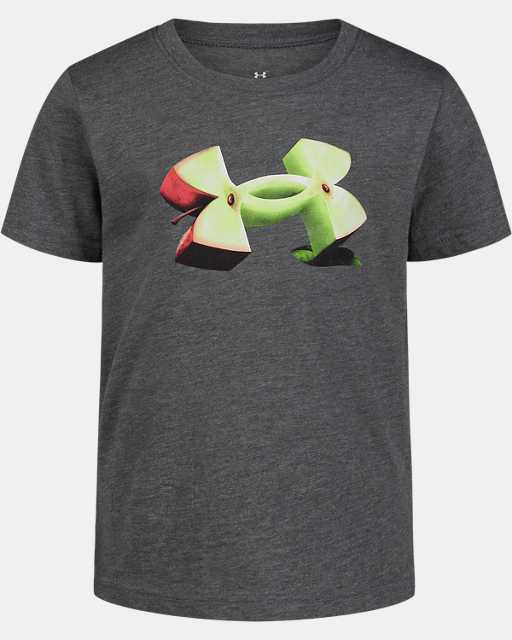 Little Boys' UA Apple Logo Short Sleeve T-Shirt